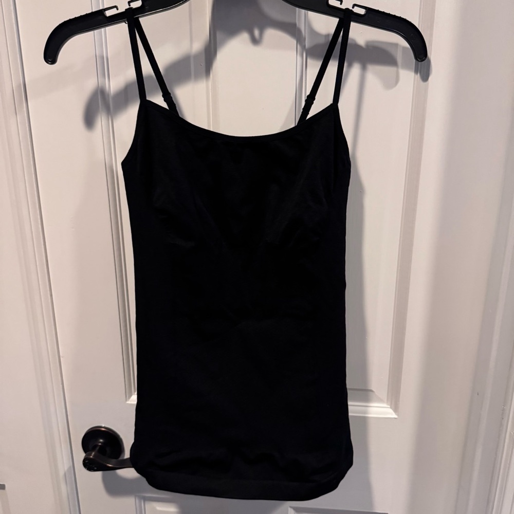 NWOT‎ Nautica Intimates Black Shapewear Camisole Tank Top Size L